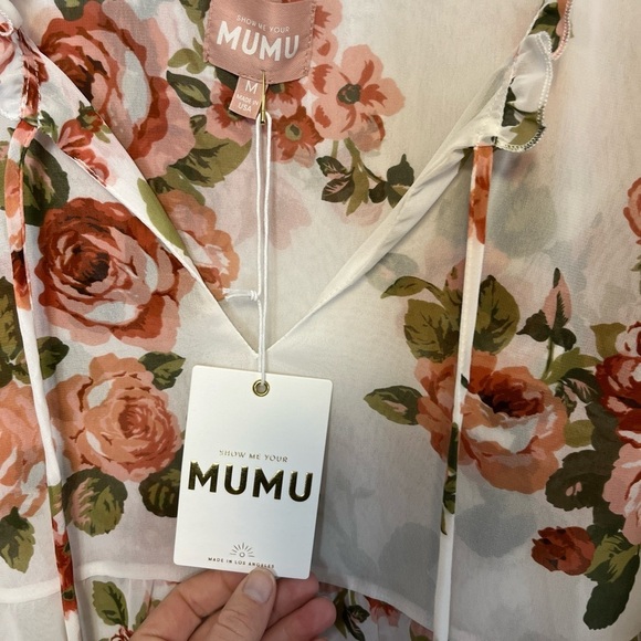 Show Me Your Mumu NWT Viola Peasant Top sz M - Picture 12 of 13